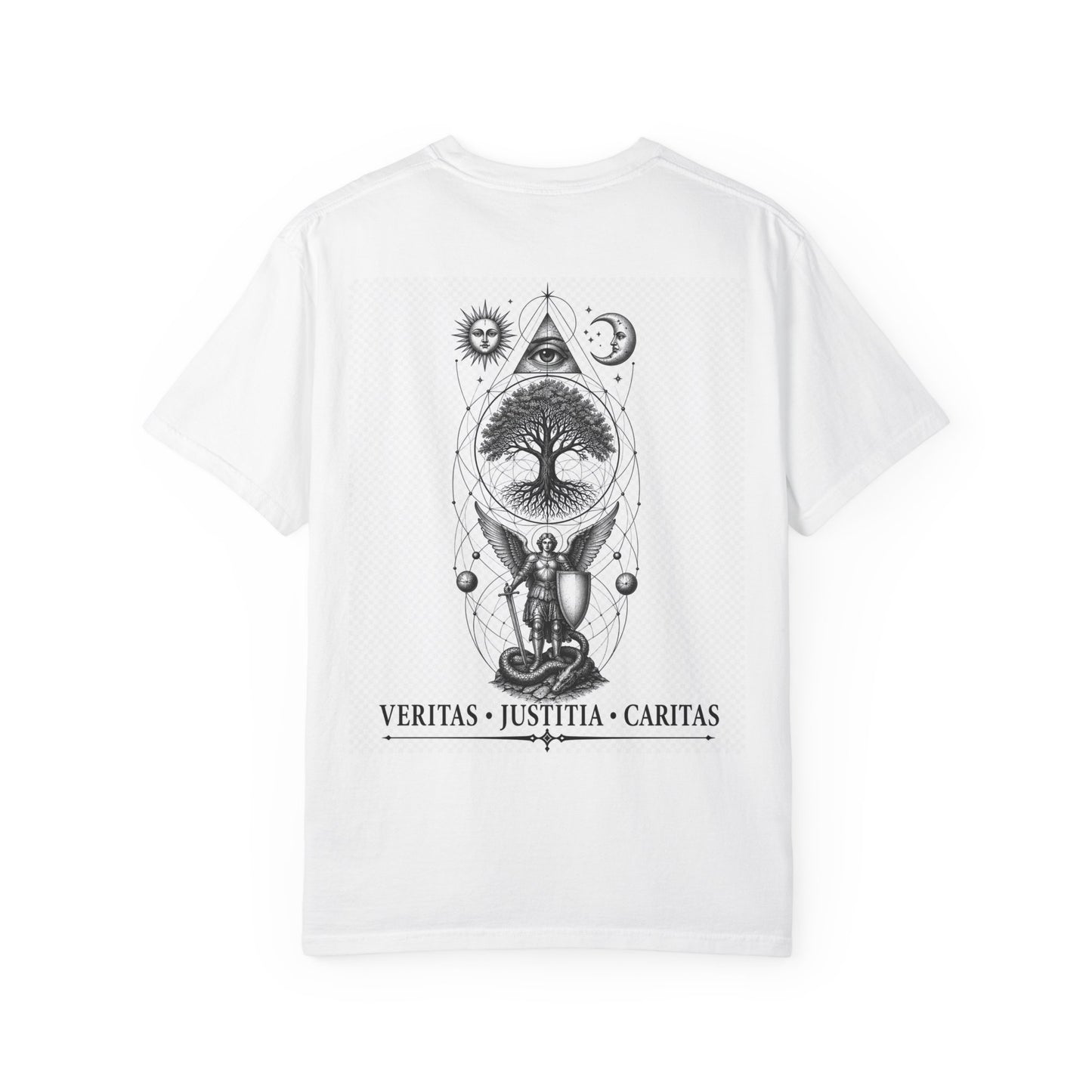 Veritas · Justitia · Caritas T-Shirt
