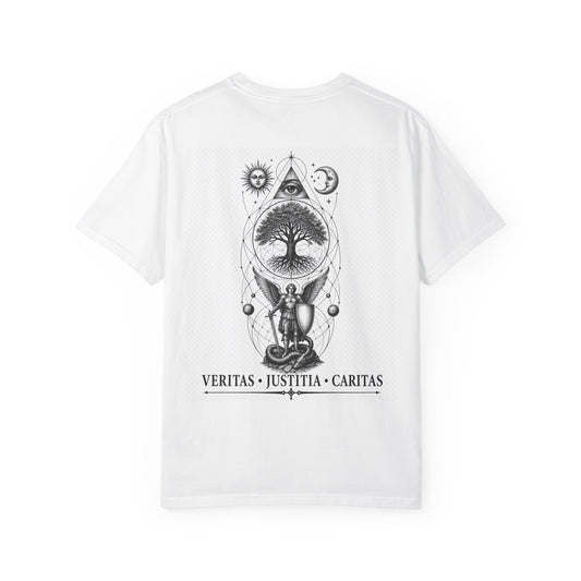Veritas · Justitia · Caritas T-Shirt