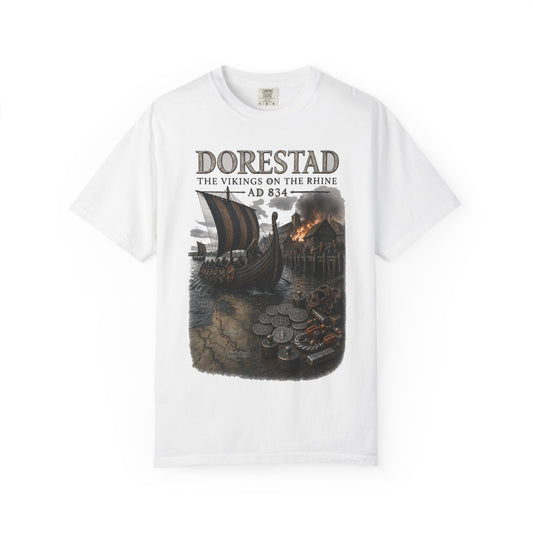 Dorestad T-Shirt — Vikings on the Rhine AD 834 Tee (WSoH)