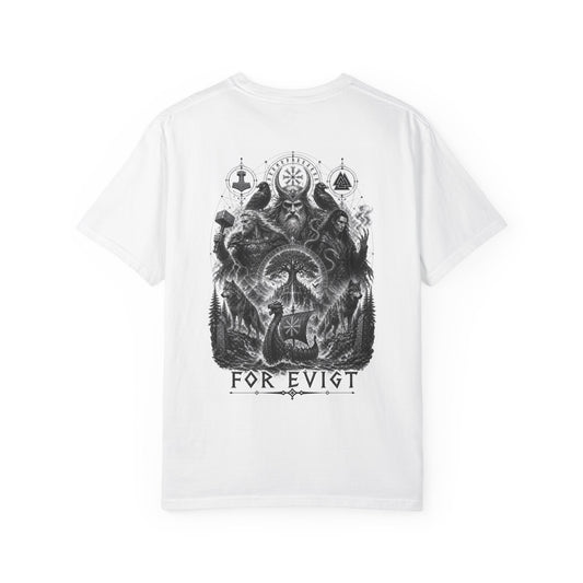 For Evigt — Ship and Ravens T-Shirt