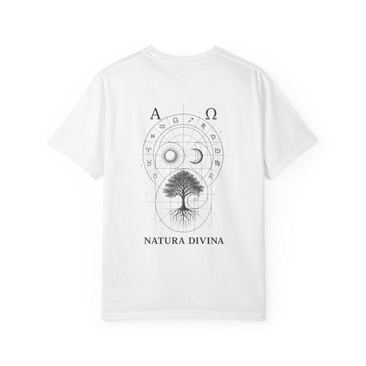 Nostalgic Nature Unisex T-Shirt with Divine Elements, nature-inspired tee, astrology shirt, graphic cotton t-shirt, eco-friendly [...]